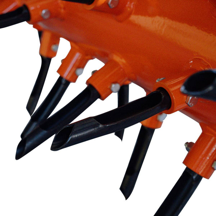 3 Point Hitch Drum Plug Aerator, 50" Working Width, Cat 1 & Cat 2 Tractors, 5" Plug Length, TMG-TLA50