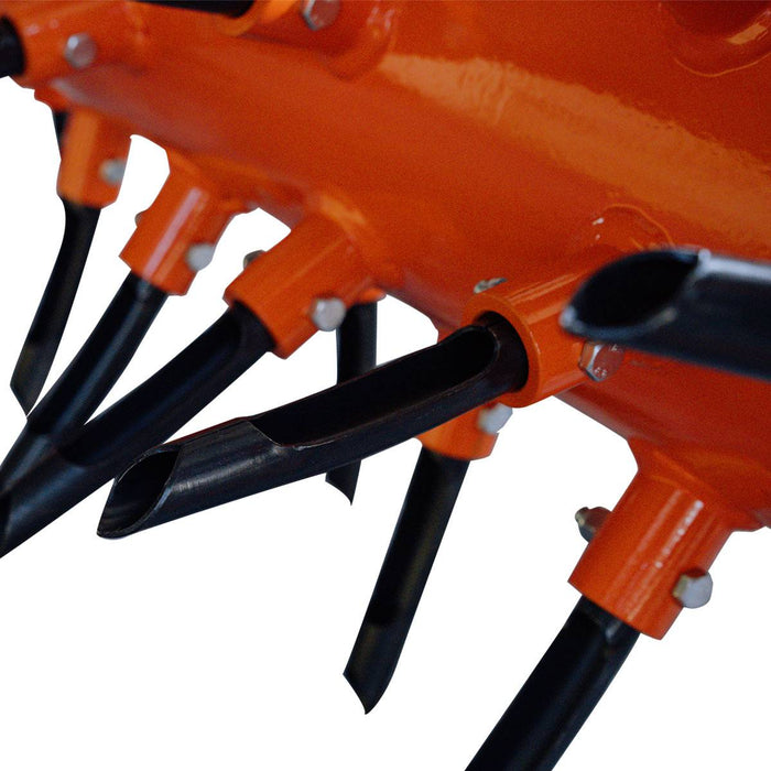 3 Point Hitch Drum Plug Aerator, 62" Working Width, Cat 1 & Cat 2 Tractors, 5" Plug Length, TMG-TLA60