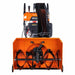 TMG Industrial 30” Self-Propelled Gas-Powered Snow Blower, Dual-Stage, Rubber Track, Heated Hand Grips, Electric Start, 21” Intake Height, LED Light, TMG-GSB30