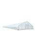 TMG Industrial 30’ x 150’ Tunnel Greenhouse Grow Tent w/6 Mil Clear EVA Plastic Film, Cold Frame, Hand Crank Roll-Up Sides, Peak Ceiling Roof, TMG-GH30150-O