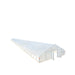 TMG Industrial 30’ x 150’ Tunnel Greenhouse Grow Tent w/6 Mil Clear EVA Plastic Film, Cold Frame, Hand Crank Roll-Up Sides, Peak Ceiling Roof, TMG-GH30150-O