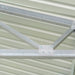 TMG Industrial 30’ x 40’ Metal Garage Shed with 11' High Double Front Doors, 17’ Peak Height, Side Entry Door, 1260 Sq-Ft Floor Space, TMG-MS3040