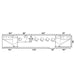 TMG Industrial 40’ Custom Built Steel Container Office, Insulated, PVC Flooring, Wood Grain Solid Wallboard, Horizontal Pivoting Windows, High-Density Foam Insulation, TMG-SCO40