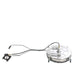 TMG Industrial 4000 PSI 24” Flat Surface Rotary Cleaner, Stainless Steel Deck, 8 GPM, Swivel Casters, TMG-GWS24