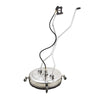 4000 PSI 24" Flat Surface Rotary Cleaner, Stainless Steel Deck, 8 GPM, Swivel Casters, TMG-GWS24