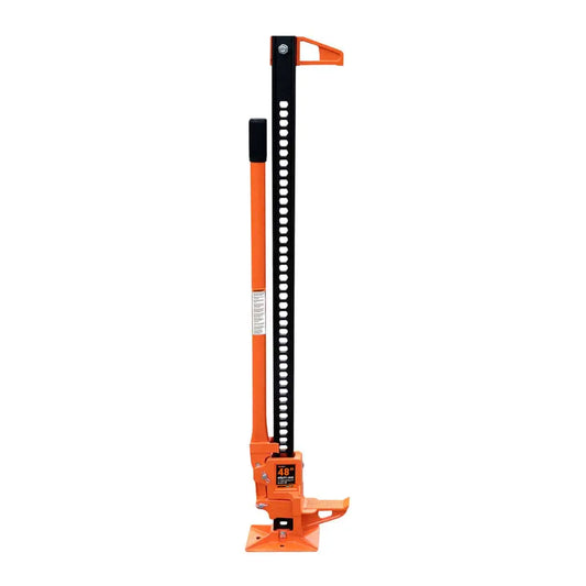 TMG Industrial 48” Off-Road Farm Jack, 3 Ton (6000 lb) Lifting Capacity, 5” to 40” Lift Height, TMG-AJF48