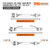 TMG Industrial 48” Rotary Cutter, 3-Point Hitch, 20-60 HP Tractors, 540 RPM, Slip Clutch PTO Shaft Included, TMG-TRC48