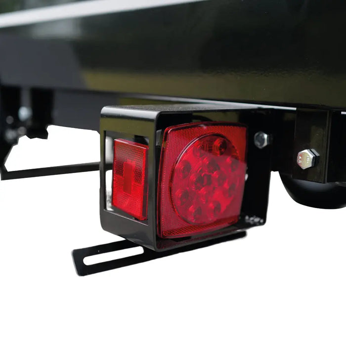 TMG Industrial 5’ x 7’ Single Axle Utility Trailer, 2090 Lb Payload Capacity, Robust Construction, Powder Coated, LED Lights, Compact Size, 2” Coupler, TMG-UT57