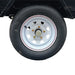 TMG Industrial 5’ x 7’ Single Axle Utility Trailer, 2090 Lb Payload Capacity, Robust Construction, Powder Coated, LED Lights, Compact Size, 2” Coupler, TMG-UT57