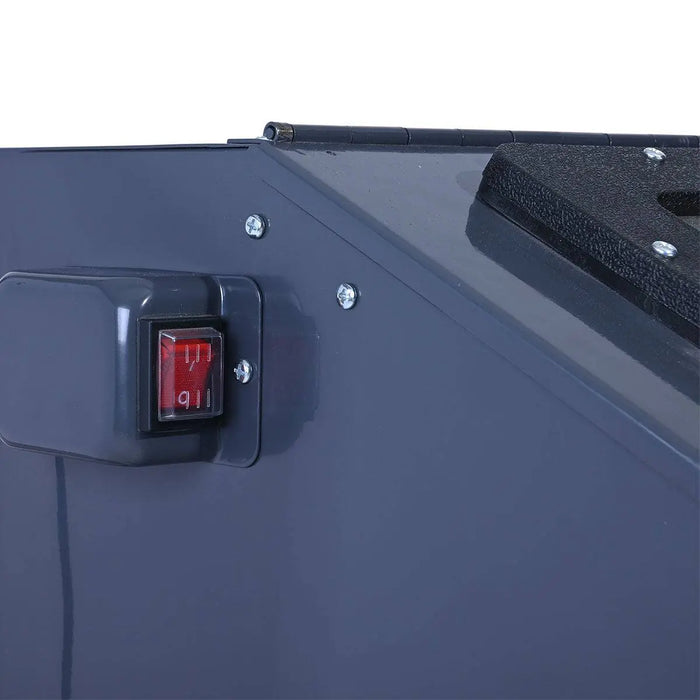 TMG Industrial 50 Gallon/190L Top-Open Bench Top Abrasive Sandblaster w/View Window, 115 PSI, 15 CFM, TMG-ABC50