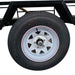 TMG Industrial 6’ x 10’ Single Axle Utility Trailer w/Ramp, 2500 Lb Payload Capacity, Robust Construction, Powder Coated, LED Lights, Spacious Interior, 2” Coupler, TMG-UT610