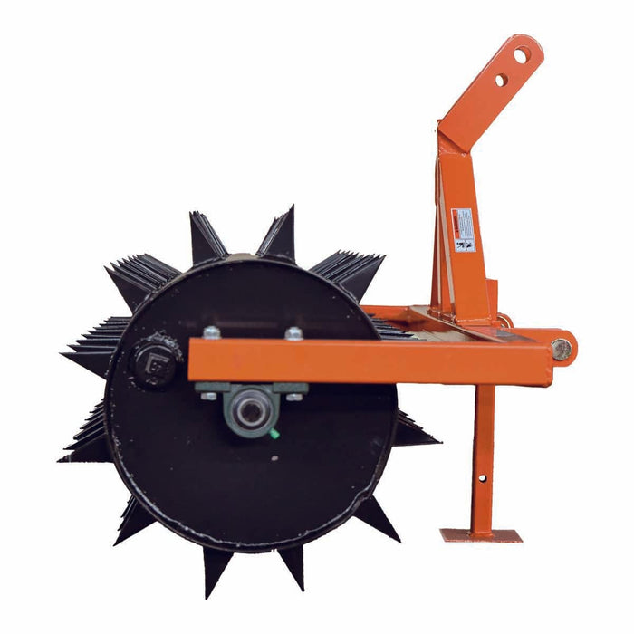 60" 3-punts trommelbeluchter met prikkers, CAT 1 &amp; 2 aansluiting, 20-50 pk tractor, TMG-TSA05