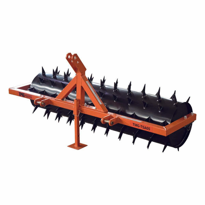 60" 3-punts trommelbeluchter met prikkers, CAT 1 &amp; 2 aansluiting, 20-50 pk tractor, TMG-TSA05
