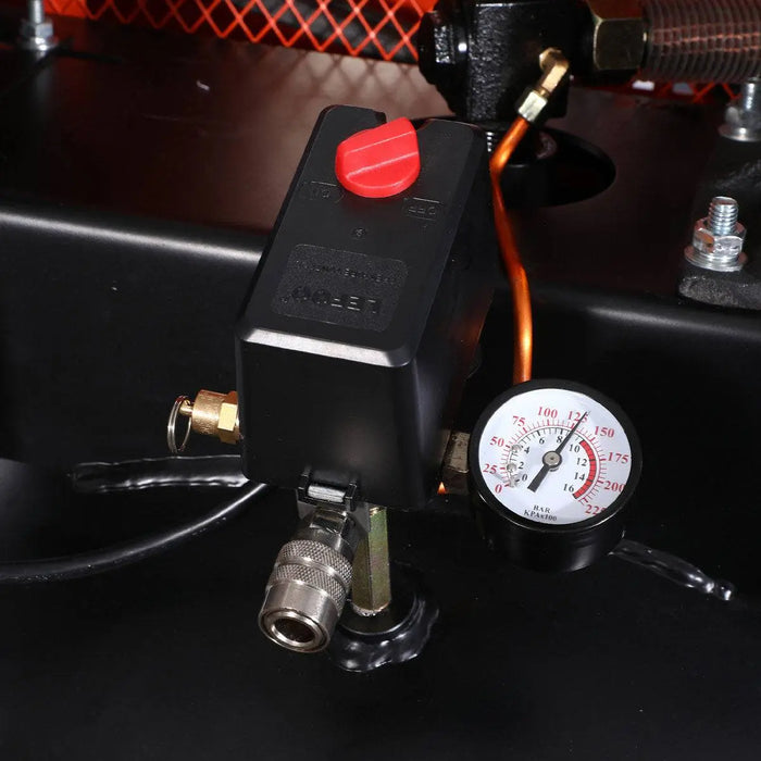 TMG Industrial 60 Gallon 5 HP Stationary Electric Air Compressor, 5 Min Fill Time, 230V Induction Motor, Vertical Tank, TMG-ACE65