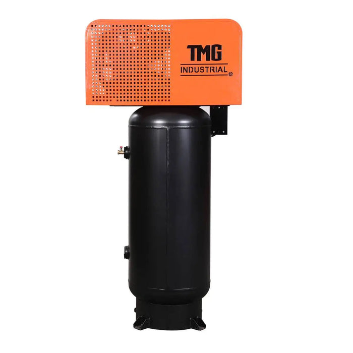 TMG Industrial 60 Gallon 5 HP Stationary Electric Air Compressor, 5 Min Fill Time, 230V Induction Motor, Vertical Tank, TMG-ACE65