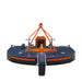 TMG Industrial 60” Rotary Cutter, 3-Point Hitch, 20-60 HP Tractors, 540 RPM, Slip Clutch PTO Shaft Included, TMG-TRC60