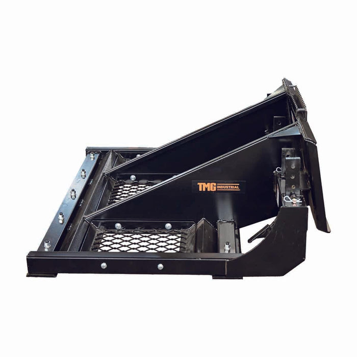 60" Skid Steer Land Plane, Adjustable & Reversible Scarifier Teeth, Bolt-On Cutting Blades, Removable Sift Screen TMG-SLP60