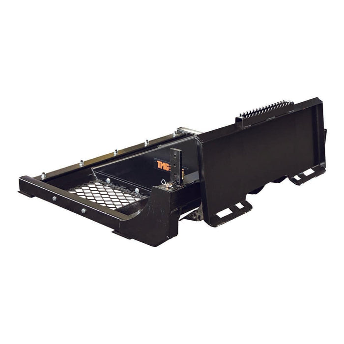60" Skid Steer Land Plane, Adjustable & Reversible Scarifier Teeth, Bolt-On Cutting Blades, Removable Sift Screen TMG-SLP60