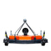 TMG Industrial 60” Tow-Behind 3-Point Hitch Finish Mower, 20-40 HP Compact Tractor, PTO Drive Shaft Included, TMG-TFN60