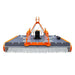 TMG Industrial 70” 3-Point Hitch Slasher Topper Mower, Category 1 & 2, PTO Shaft Included, TMG-TST70