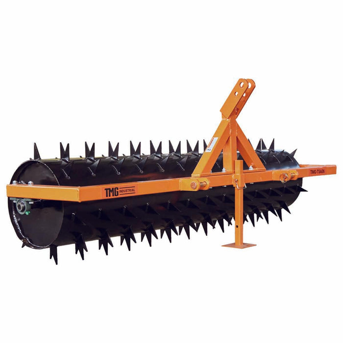 72" 3-Point Drum Spike Aerator, CAT 1 & 2 Hook-Up, 20-50 HP Tractor, TMG-TSA06
