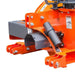 TMG Industrial 72” 3-Point Hitch Snow Blower, 25-90 HP, 24” Diameter Impeller, 360° Snow Chute, CAT 1 & CAT 2 Suspension, TMG-TBS72