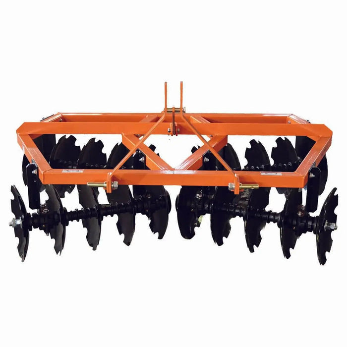 72" getande schijveneg, driepuntsophanging, Cat 1-aansluiting, tractoren van 25-45 pk, TMG-TDH06