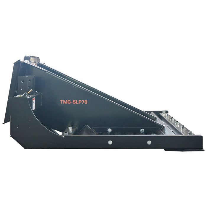 72" Skid Steer Land Plane, Adjustable & Reversible Scarifier Teeth, Bolt-On Cutting Blades, Removable Sift Screen, TMG-SLP70