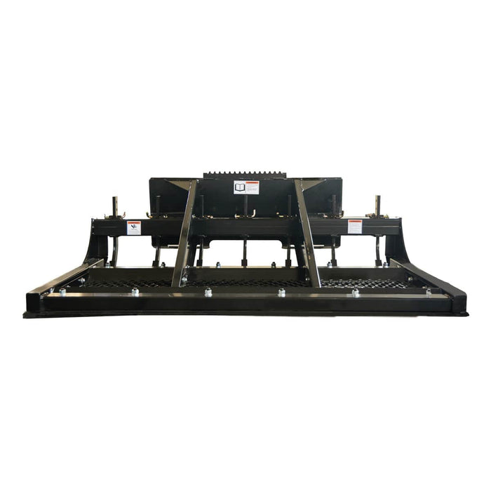 72" Skid Steer Land Plane, Adjustable & Reversible Scarifier Teeth, Bolt-On Cutting Blades, Removable Sift Screen, TMG-SLP70