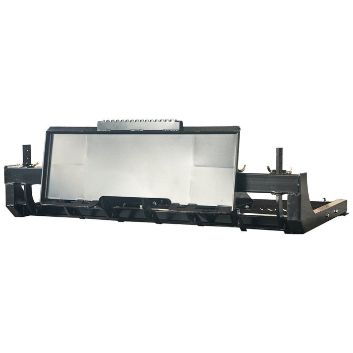 72" Skid Steer Land Plane, Adjustable & Reversible Scarifier Teeth, Bolt-On Cutting Blades, Removable Sift Screen, TMG-SLP70