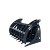 Wortelhark met grijper van 72 inch voor schranklader, universele montage, bekopening van 54 inch, draagvermogen van 3000 lb, TMG-SRR75