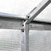 TMG Industrial 8’ x 26’ Greenhouse Grow Tent w/20 Mil Ripstop Leno Mesh PVC Cover, Galvanized Steel Frame, Roll-up Windows, TMG-GH826