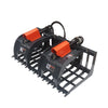 84" Skid Steer Rock Skeleton Grapple Attachment, universele montage, 36" armopening, 6" tandafstand, 2500 lb draagvermogen TMG-SG84