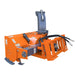 TMG Industrial 84” Skid Steer Snow Blower 45-75 HP Loader Required, 24” Diameter Impeller, 360° Motor Driven Snow Chute, TMG-SSB84