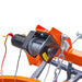 TMG Industrial 84” Truck/SUV Front Mount Snow Plow Pusher, Left and Right Angle, 2” Mount Receiver, Wireless Winch Control, TMG-TSP84