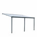 TMG Industrial Aluminum Patio Cover 10’ x 16’ with Clear Panels, TMG-LPC16
