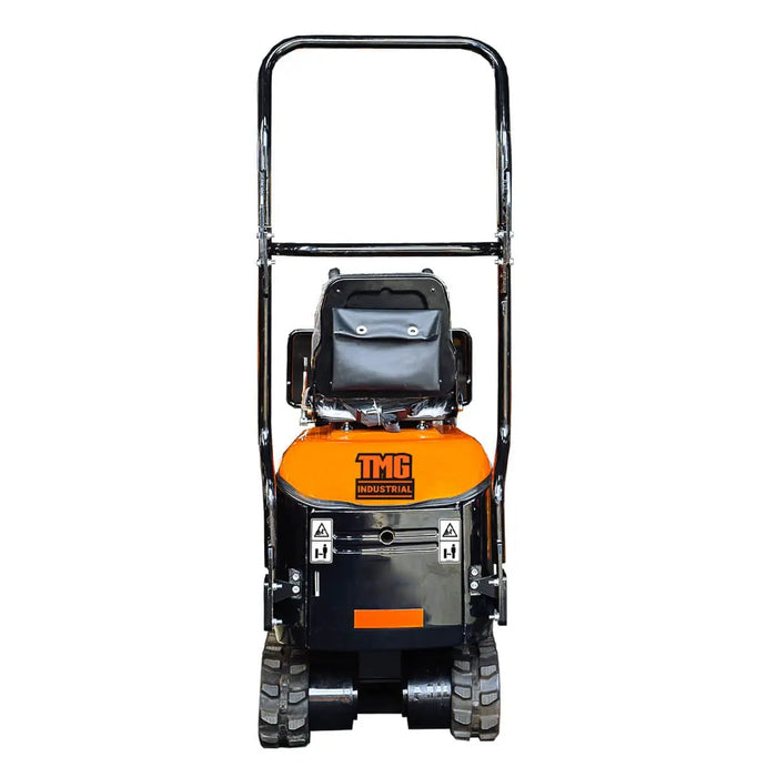 TMG Industrial Kohler Powered Mini Compact Excavator, Eaton Hydraulic Motor, 360° Rotation, 11" Bucket Included, TMG-MVE09K