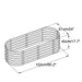 TMG Industrial Metal Raised Garden Bed Kit, 9-In-1 Modular Design, 18” Tall, Galvanized & Powder Coated, Rubber Edging, TMG-MGB96