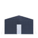TMG Industrial Metal Shed Carport Add-On Package Kit For TMG-MSC2020F And TMG-MSC2030F , Front Wall w/Roll Up Doors & Back Wall, TMG-MSC20-RD12