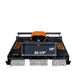 TMG Industrial Mini Skid Steer Rotary Brush Cutter, 42” Cut Width, 2-½” Capacity, Hydraulic Motor, Toro Style Mount Plate,TMG-SBC42