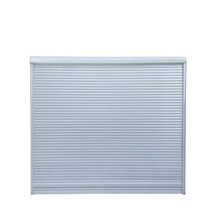 TMG Industrial Motorized Roll-Up Door Kit for TMG-MS25 Series Metal Barn Sheds, With Two Remote Controls, AC Motor, TMG-MS2500-RD101