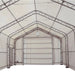 TMG Industrial Pro Series 20' x 40' Dual Truss Storage Shelter with Heavy Duty 17 oz PVC Cover & Drive Through Doors, TMG-DT2041-PRO