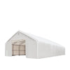 Pro Series 40' x 80' Dual Truss Storage Shelter with Heavy Duty 21 oz PVC Cover & Drive Through Doors, TMG-DT4081-PRO