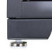 TMG Industrial Pro Series 9-Piece Garage Storage Cabinet Combo Set w/Rolling Cabinet, Rubber Wood Tabletop, Recessed Aluminum Handles, TMG-GCC09B