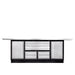 TMG Industrial Pro Series Stainless-Steel Extra-Large 85” x 45” Platform Workbench, 7 Lockable Drawers, 2 Storage Cabinets, All-in-One Welded Frame, TMG-WB708S (Previously TMG-WB85XS)