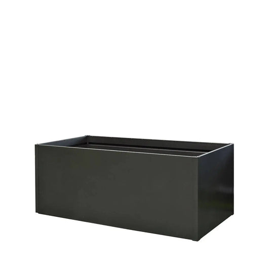 TMG Industrial Rectangular Metal Raised Garden Bed, 79” Bed Planting, Garden Planter, Galvanized & Powder Coated, TMG-MGB79