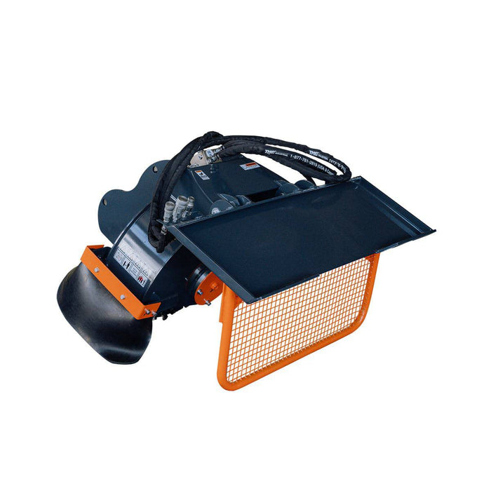 Skid Steer Stump Grinder, 24" Rotor Size, 7" Cutting Below Ground, Steel Carbide Teeth, TMG-SSG25