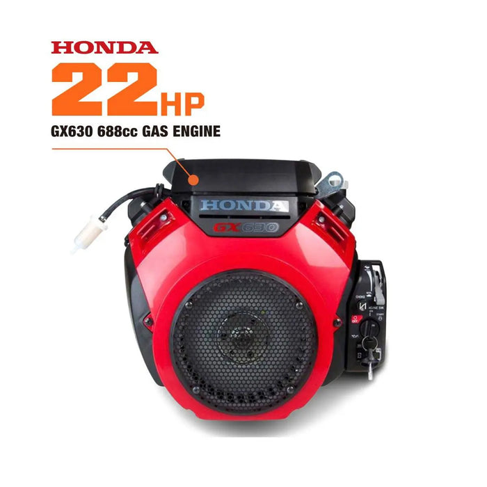 TMG Industrial Stand-On Mini Track Loader, 22 HP Honda Engine, Eaton Hydraulic Motor, Permco Hydraulic Pump, Italian Hydro Control Valve, Joystick Controls, 750 lb Load Capacity, Smooth Bucket Included, TMG-MVL22H