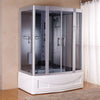 Steam Shower Room, Left Drain, Blue Lighting, TMG-SR915 (Discontinued, No Longer Available)