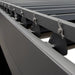 TMG LIVING 10' x 10' Aluminum Motorized Louver Roof Pergola with Side Screens, TMG-LPG11